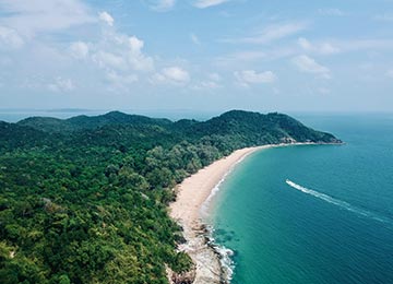 Scenic view representing Malaysia.