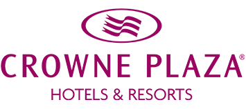 Crowne Plaza hotel logo.