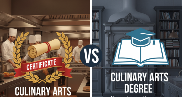 Culinary Arts Certificate vs Degree: What’s Best for Your Professional Kitchen Career?