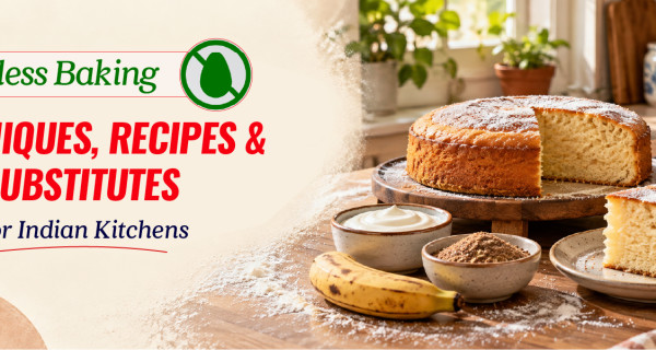 Eggless Baking: Techniques, Recipes and Substitutes for Indian Kitchens