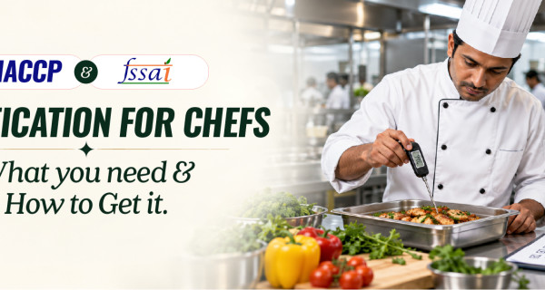 HACCP and FSSAI Certification for Chefs: What You Need and How to Get It