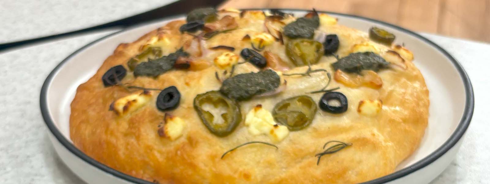 How to Make Focaccia Bread with Olive Oil & Herbs (Soft, Fluffy, Italian Style)