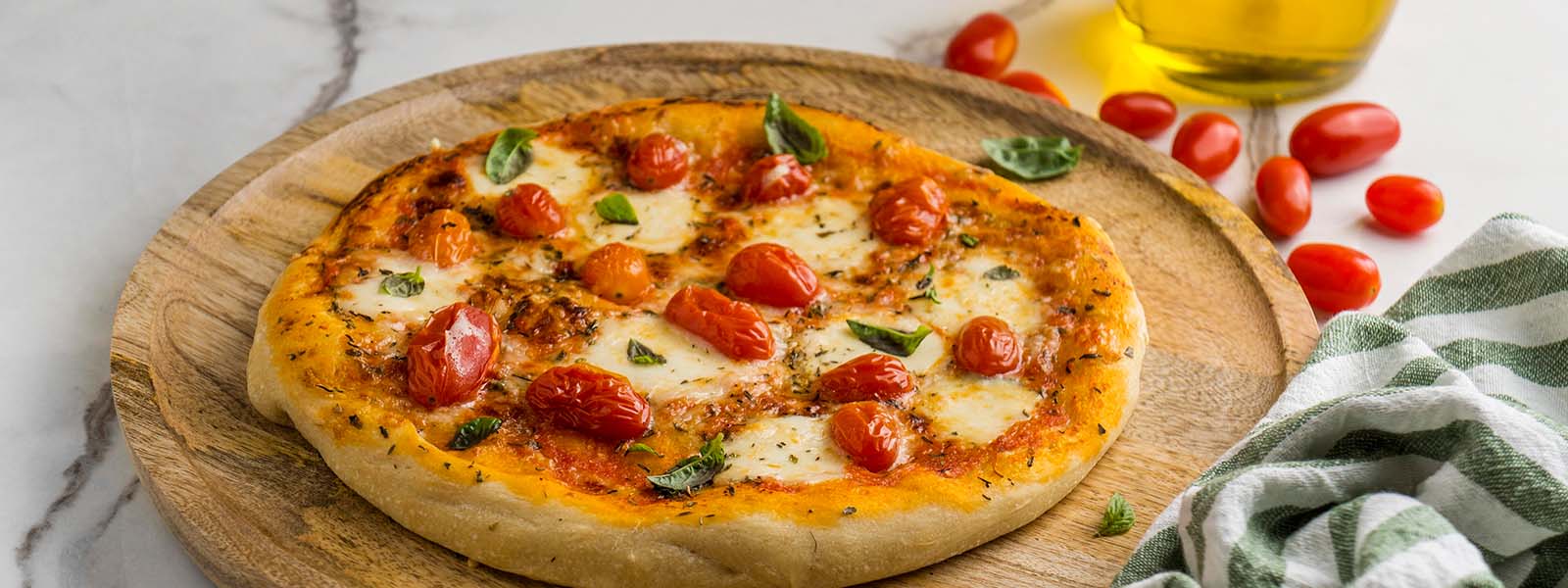 How to Make Quattro Formaggi Veg Pizza (4-Cheese Pizza Recipe from Scratch)