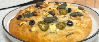 How to Make Focaccia Bread with Olive Oil & Herbs (Soft, Fluffy, Italian Style)