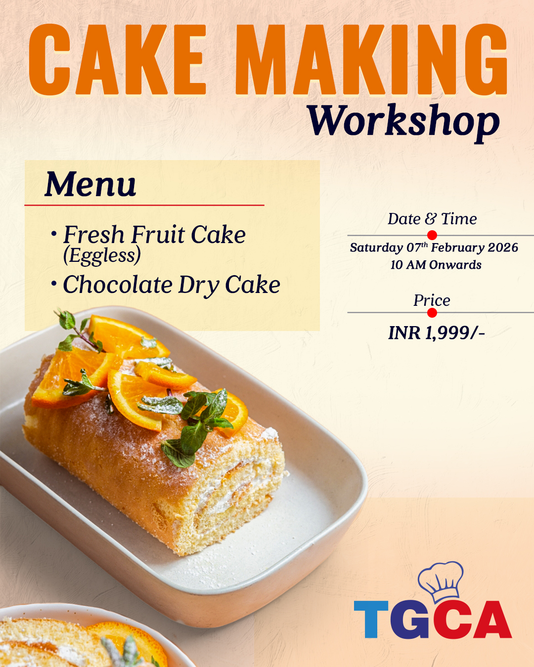 Cake Making Workshop