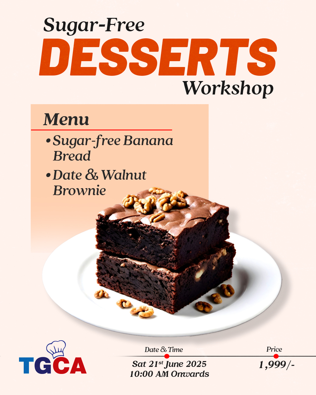 Sugar Free Dessert Masterclass